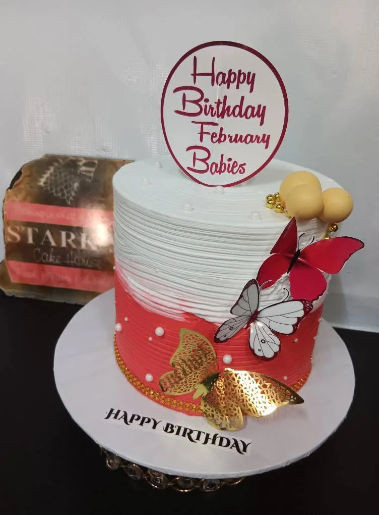 February babies birthday cake by Stark’s Cake House in Turkana