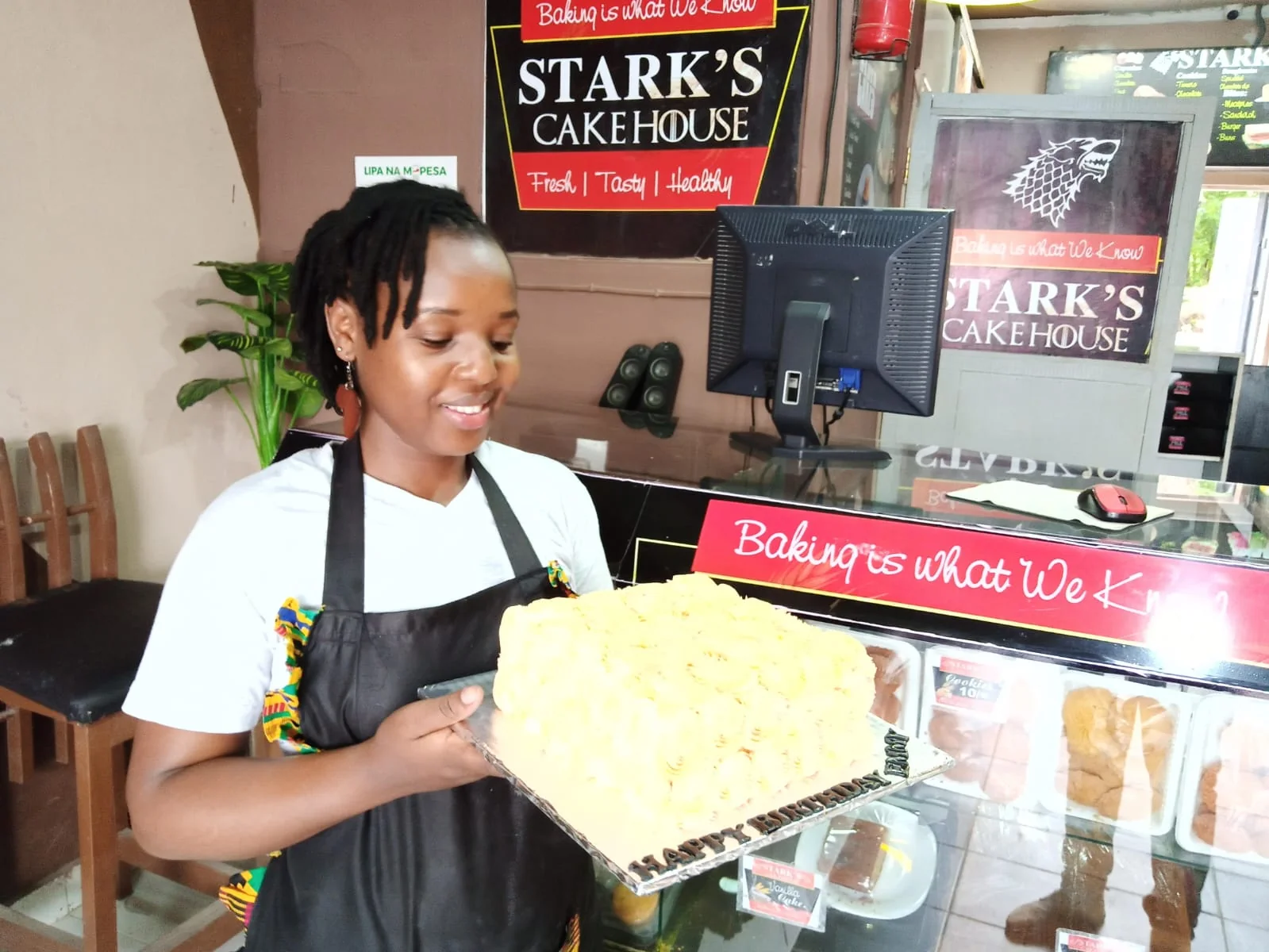 Stark’s Version 1 in August 2019 by Stark’s Cake House in Turkana